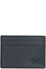Valentino - Valentino Garavani コレクション ネイビー スモール VLogo カード ホルダー