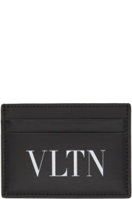Valentino - Valentino Garavani コレクション ブラック VLTN カード ホルダー