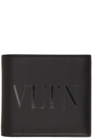Valentino - Valentino Garavani コレクション ブラック VLTN ウォレット