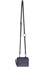 Valentino - Blue Valentino Garavani Neck Wallet Messenger Bag
