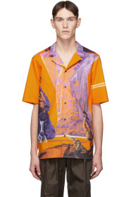 Valentino - Multicolor Yellow City Shirt
