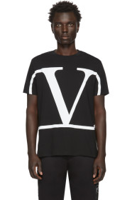 Valentino - Black VLogo T-Shirt