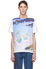 Valentino - White 'Floating Islands' T-Shirt