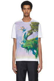Valentino - White 'Blind Owl' T-Shirt