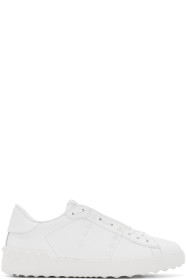 Valentino - White Valentino Garavani Rockstud Untitled Sneakers