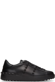 Valentino - Black Valentino Garavani Rockstud Untitled Open Sneakers