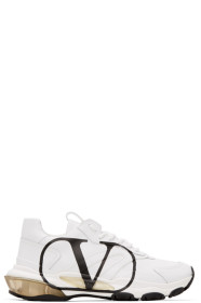 Valentino - Baskets blanches VLogo Bounce Valentino Garavani