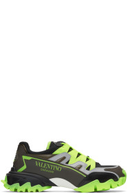 Valentino - Black & Yellow Climbers Sneakers