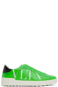 Valentino - Green Valentino Garavani 'VLTN' Open Sneakers