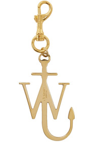 JW Anderson - Brown & Gold Anchor Keychain