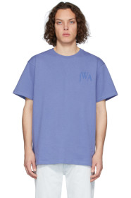 JW Anderson - Blue Logo Embroidery T-Shirt