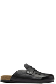 JW Anderson - Black Loafer Mules
