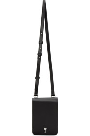 AMI Alexandre Mattiussi - Black Mini Accordion Bag