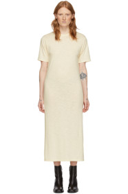 AMI Alexandre Mattiussi - Off-White T-Shirt Dress