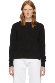 AMI Alexandre Mattiussi - Black Hammer Sleeves Sweater