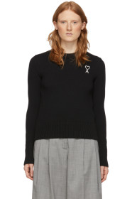 AMI Alexandre Mattiussi - Black Ami de Coeur Sweater