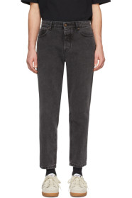 AMI Alexandre Mattiussi - Black Carrot-Fit Jeans