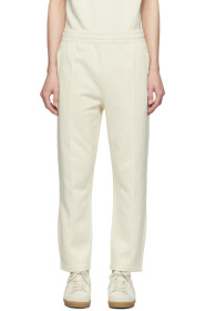 AMI Alexandre Mattiussi - Pantalon de survêtement blanc cassé Ami De Coeur