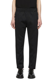 AMI Alexandre Mattiussi - Pantalon de survêtement noir Ami De Coeur
