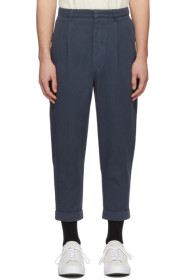 AMI Alexandre Mattiussi - Pantalon carotte indigo