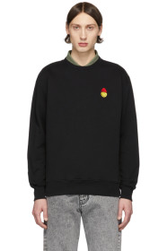 AMI Alexandre Mattiussi - Black Smiley Sweatshirt