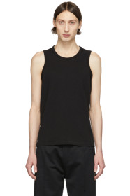 AMI Alexandre Mattiussi - Black Light Jersey Tank Top