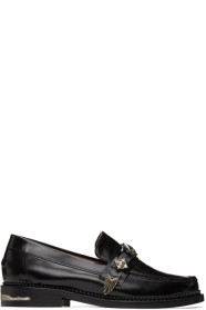 Toga Pulla - Black Leather Loafers