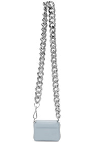 Kara - SSENSE 限定 ブルー & シルバー バイク ウォレット バッグ