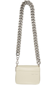 Kara - Sac portefeuille blanc Large Bike