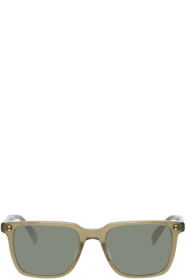 Oliver Peoples - Green Lachman Sunglasses