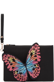 Sophia Webster - Pochette noire Flossy