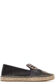 Sophia Webster - Black Butterfly Espadrilles