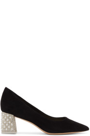 Sophia Webster - Black Amber Mid Pumps