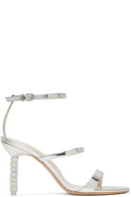 Sophia Webster - Silver Rosalind Mid Sandals