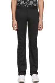 Naked & Famous Denim - Black Stretch Twill Trousers