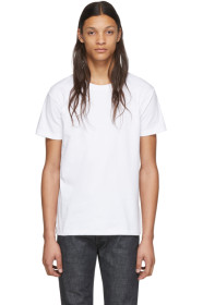 Naked & Famous Denim - White Circular Knit T-Shirt