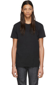 Naked & Famous Denim - Black Circular Knit T-Shirt