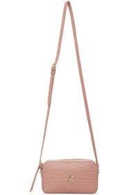 Jimmy Choo - Pink Croc Hale Bag