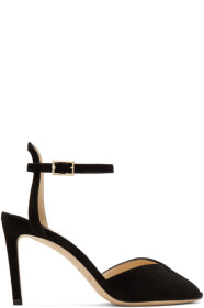 Jimmy Choo - Black Suede Sacora 85 Heels