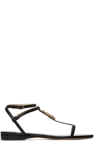 Jimmy Choo - Black Patent Alodie Sandals