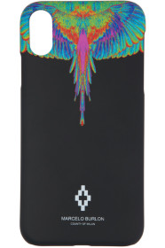 Marcelo Burlon County of Milan - Black Fluo Wings iPhone XR Case