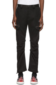 Marcelo Burlon County of Milan - Black Cross Cargo Pants