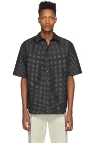 Marcelo Burlon County of Milan - Black Jacquard Star Shirt