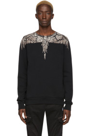 Marcelo Burlon County of Milan - Black & Brown Earth Wings Sweatshirt