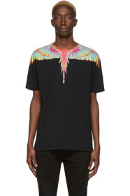 Marcelo Burlon County of Milan - Black Fluo Wings T-Shirt
