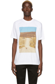 Marcelo Burlon County of Milan - White Ostrich T-Shirt
