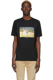 Marcelo Burlon County of Milan - Black 'El Gaucho' T-Shirt