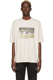 Marcelo Burlon County of Milan - Beige 'El Gaucho' T-Shirt