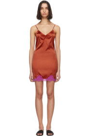 Fleur du Mal - Red James Slip Dress