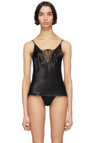 Fleur du Mal - Black Lace Insert Daphne Camisole